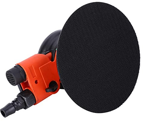 Lijadora Neumatica, 5in Aleación Lijadora Lijadora De Pared con llave de instalación para piedra de coche