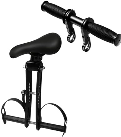 leobodecap Child Bike Seat, Front Mount Child Bike Seat, Front Mounted Bicycle Seats for Children, Detachable Cycling Child Seats for Children, for Children 2-5 Years Old