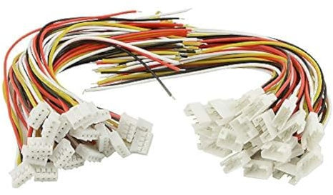 XINGYHENG BGTXINGI 40Pcs(20Pairs) 2.0mm 4PIN Female Male Connection Plug with 15cm Terminal Connector Wire Cable for LED Light Strip 5.9’’ Compatible with JST PH