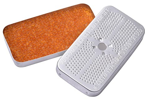 Deshumidificador de gel de sílice reutilizable, recipiente desecante naranja, lata de cuentas naranja verde para coche, armario, armario, bolsa de almacenamiento, caja de pelpelpeltre