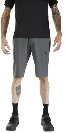 Fox Racing Men's Ranger Mountain Bike Short with Liner, Dark Shadow, 36