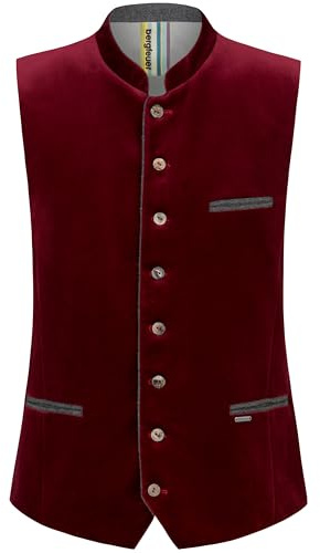 Bergeld traditionell väst Tozzi, Bordeaux, 54