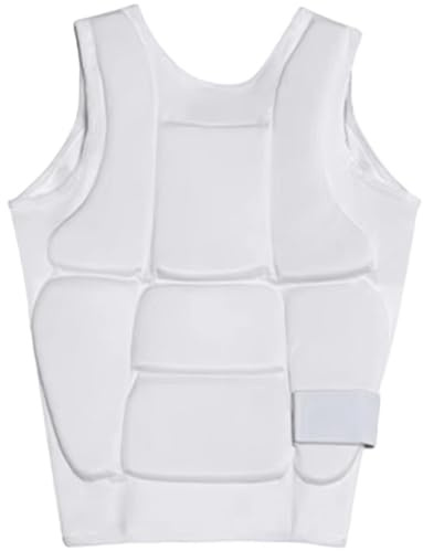 Vobumix Plastron De Taekwondo Unisexe Ajustable, Protège-Poitrine pour Karaté, Boxe Taekwondo (TKD).