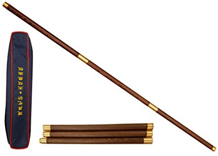 KungfuDirect Tai Chi Stick Wenge Wood Yang Sheng Zhang