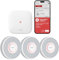 X-Sense Smart Smoke Alarm for Home with English Voice Alerts and 17 Locations, Wi-Fi Smoke Alarm with SBS50 Base Station, Wireless Interlinked Fire Alarm, XS0B-MR31