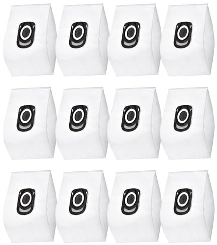 SOBEAU 12 Bolsa para Rowenta Hygiene+ ZR200520 ZR200720 ZR200920 Aspirador, para Rowenta Compact Power, X-Trem Power，Silence Force (RO64xx, RO63xx, RO68xx, RO39xx), Bolsa de para Rowenta