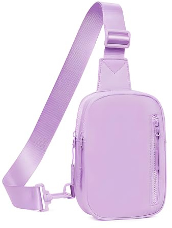 Lång hållare liten axelväska kvinnor sport kompakt crossbody bröstväskor ledig mini axelväska för resor vandring gym axelväska för kvinnor män tonåringar