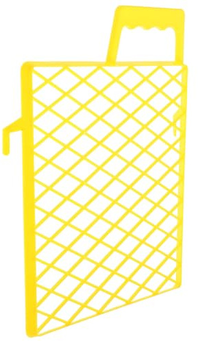 MALUGOGO Griglia di plastica per vernice, 21,6 cm, vassoio in plastica, schermo a rete per secchio di pittura, adatto per fai da te