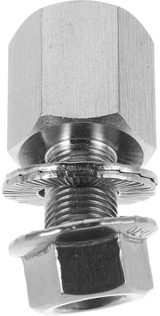 CORHAD Stainless Steel Bike Trailer Coupler Hitch Connector Bolt with 3/8x26 Thread Size, Sturdy and Withstands Harsh Outdoor Conditions, Suitable for Bike and Child Carrier Use