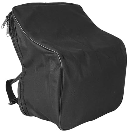 Schwarzer Akkordeon Rucksack aus Oxford Gewebe für 22 Tasten 8 Bässe
