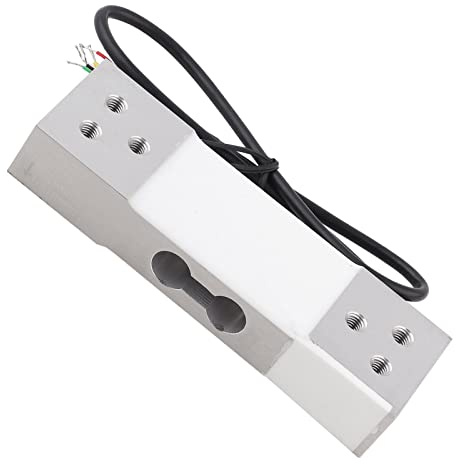 VBESTLIFE Parallell Strålebelastningscell, 100 Kg Viktsensor, Aluminiumlegering, Töjningsmätare med Hög för Industriell Vägning, Kompakt Kraftmodul för Våg, Medicinsk Utrustning, Automation