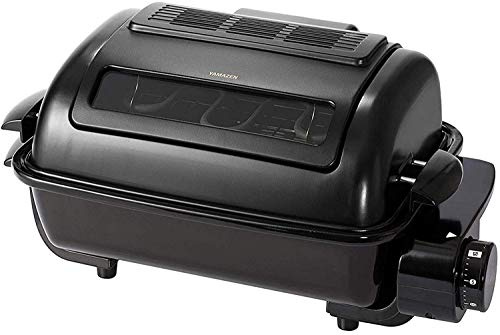 Yamazen wide grill fish roaster mat black NFR-1100 (MB)
