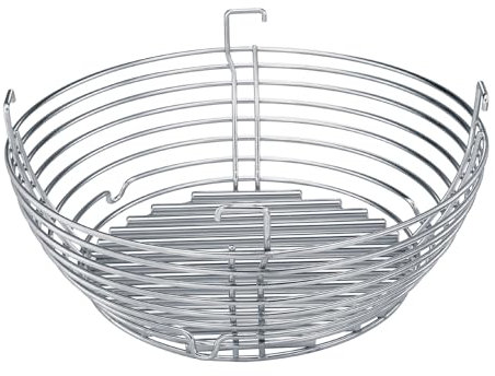 Kamado Joe Big Joe Stainless Steel Charcoal Basket Durable, Long Lasting, Includes Divider, Compatible With Kamado Joe Big Joe Grills