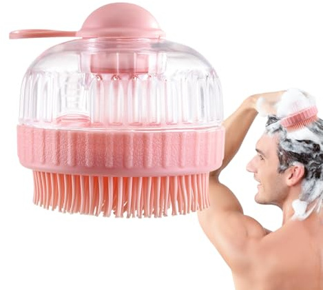 Cepillo de champú, masaje de dispersión de champú, cepillo de ducha para cabello, masaje del cuero cabelludo, cuidado de limpieza para mujeres