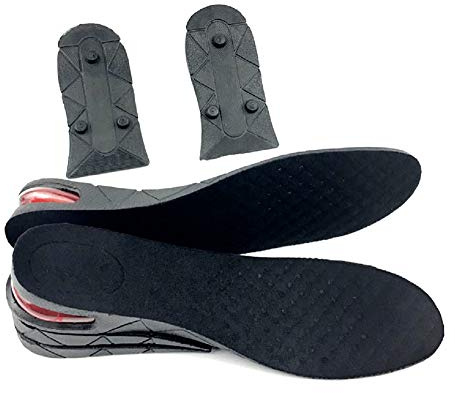 Apanphy® Semelle Intérieure, Paire de Semelle Coussin de Chaussures Grandissante Intérieur 3 Couches 7 cm (2.7) Séparables pour Femme et Homme et tous les tailles