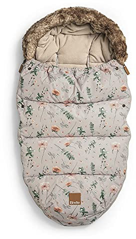 Elodie Details Universeller Fußsack für Kinderwagen & Buggy, Babyfußsack mit warmem Fleece, wind- & wasserabweisend, passend für Babyschale, mit Reißverschluss, maschinenwaschbar, Meadow Blossom