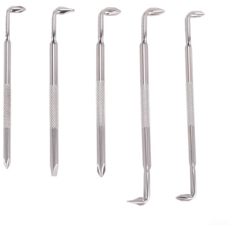 Lot de 5 tournevis de type Z, tournevis coudé à angle droit à 90 degrés, avec fente cruciforme, coude plat de 15 mm