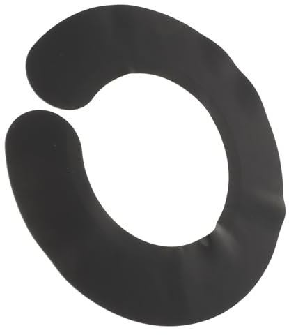 Ipetboom Collare in Silicone Per Taglio Chioma Barbiere, Protezione Collo Resistente Chimica, Fascia Salone Versatile Per Ragazzo Ragazza e Adulti, Facile Pulizia e Asciugatura Rapida, Nero