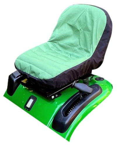Funda protectora para asientos de tractores y cortacésped Workinghouse - Funda protectora para asientos de tractor y cortacésped - Duradero, resistente a la intemperie y repelente al agua (Verde)
