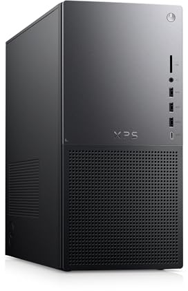 Dell XPS 8960 Desktop PC, Intel Core i7-14700, NVIDIA GeForce RTX 4060 8GB, 16GB RAM, 1TB SSD, Intel Killer Wi-Fi 6E, Windows 11 Pro, Wireless Keyboard and Mouse Italian QWERTY, Black