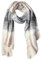 CECIL Damen B572580 Gestreifter Schal, Black, A