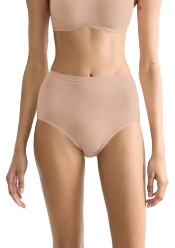 Sloggi Women's GO Daily Cotton Lot de 3 Slips Taille Haute Beige Taille XL, New Beige., XL