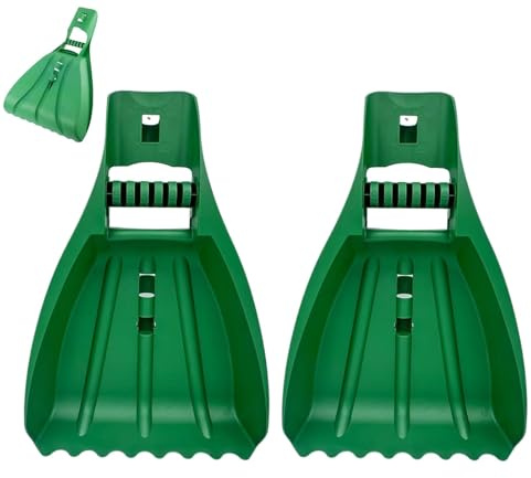 Grabbers per lavori in giardino – Rastrello a mano per raccogliere foglie, per la pulizia, attrezzi da giardinaggio, raccoglitrice ergonomica per rimuovere tagliata e detriti del prato