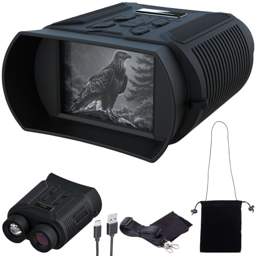 Appareil de vision nocturne binoculaire Full HD rechargeable DN-400 [Zavarius]