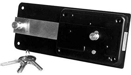 Yale Serratura meccanica ferroglietto da applicare per porte in legno Y6605260 acciaio verniciato, entrata 60mm