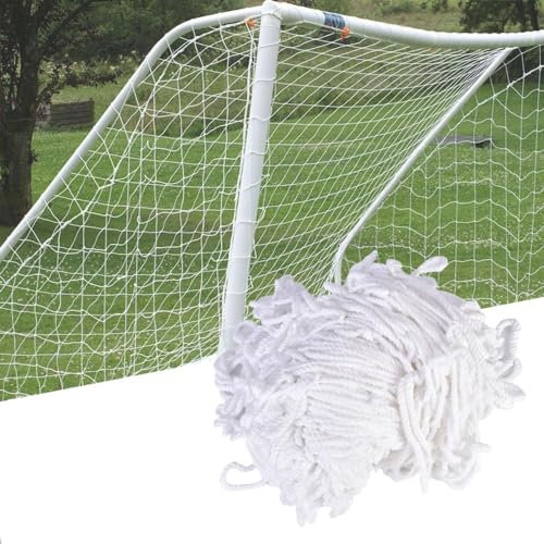 Jadeshay Rete per Porta da Calcio, 3x2 Metri Reti di Ricambio per Porta da Calcio Rete da Calcetto per Allenamento Sportivo in Fibra di Polipropilene