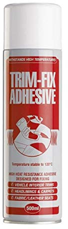 High Temperature Trim Fix Van Lining Carpet Glue 500ml Spray Adhesive (12)