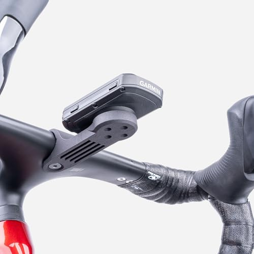 beSmart.bike – Accessori per bicicletta - Supporto Canyon Gear Groove - Compatibile con computer Garmin (Edge 1xx/5xx/8xx), con montaggio posteriore aggiuntivo, semplice