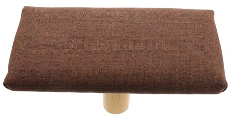 VICASKY Sgabello in Legno Massello Piccolo per Inginocchiarsi, Panca Posturale Ergonomica per Yoga e Meditazione, Sedile Compatto Adatto a Persone Sotto 150 Cm per Sala Yoga e Preghiera