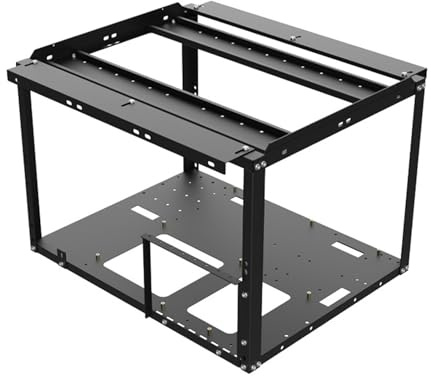 Mining Rig Frame Stackable Desktop Chassis Rack Stand Open Air Testbench