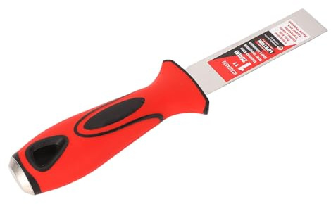Bewinner Herramienta Raspadora de Masilla de Acero Inoxidable, Raspador de Pintura de Metal Flexible de 1 Pulgada para Yeso, Reparación de Paneles de Yeso, Eliminación de Papel Tapiz, Relleno de