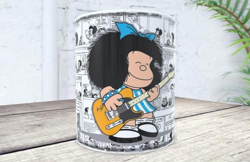 Genérico Taza de Mafalda. Ideal para regalar a todo amante de Quino y el buen cómic.