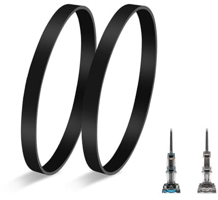 2Pcs Vacuum Cleaners Belts Compatible with VAX Dual Power Pet Carpet Cleaner ECR1V1DPP ECR2V1P Upright Vacuum Replacement Belt