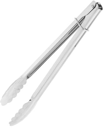 Mobestech Tenazas Inoxidable para Cocinar y para Barbacoa y Hornear Utensilio De Cocina para BBQ y Exteriores