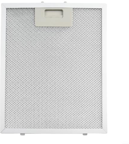 Filtre de ventilation en aluminium pour hotte aspirante 290 x 240 x 9 mm, 5 couches de filtration de graisse, pour la plupart des marques