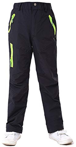 Womens Ski Pants With Zip Pockets, Womens Straight Leg Ski Pants Waterproof, Fashion Minimalist Snow Trousers Outdoor Windproof Snow Trousers Thermal Softshell Snowsuit For Skiing Winter