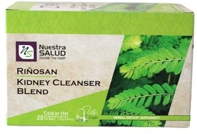 Riñosan Kidney Cleanser Blend Filter Tea (20 tea bags)