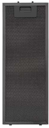 Klarstein Paolo 52 Aluminium-Fettfilter 16,8 x 44 cm Austauschfilter Ersatzfilter Zubehör schwarz