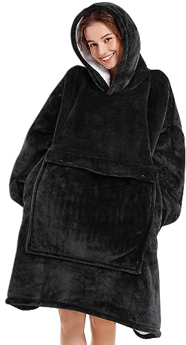 Barnfilt huvtröja barn huvtröja filt barn bärbar filt barn, småbarn bärbar filt småbarn, överdimensionerad tröja födelsedagspresenter för tonårstjej år gammal pojke presentidéer, julklappar jordgubbe,