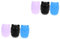 FOMIYES 2sets Makeup Sponge Organizer Silicone Beauty Egg Case Makeup Sponge Holder Box Powder Puff Organizer Blender Holder 3pcs*2