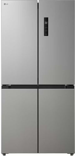 LG GMM41MSBEM 4-Door Slim Refrigerator, Capacity 474L, Total No Frost with Multiple Airflow, Inverter Compressor and Fresh Switch, Tempered Glass Shelves [Energy Class A]