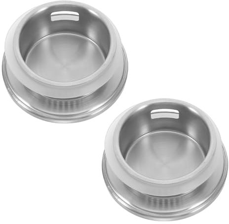 BUGUUYO 2 Pièces Couvercles de Carafe Acier Inoxydable Bouchons Universels pour Pichet Verre Accessoires de Jug pour Eau Froid Remplacement Pratique pour Maison et Restaurant