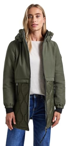 Street One Strukturmix jacka cypress green 40