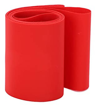 Fahrradschlauchband, 80mm Fahrradfelgenstreifen Felgenband Explosionsgeschütztes PVC Pannenschutzband Geeignet für 26 Zoll Reifen(rot) Fahrräder