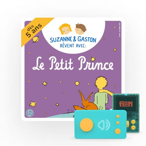 Lunii - Suzanne & Gaston rêvent avec Le Petit Prince - Livre Audio interactif en français - durée 1h15 - dès 5 Ans à écouter sur Ma Fabrique à Histoires ou FLAM