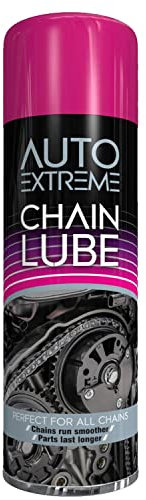 YORKSHIRE HOMEWARE 250ml CHAIN LUBE Spray for Industrial, Farming and Construction Equipment |Chain Cleaning Oil | Lubricate Oil Fluids Cans for Motorbikes, Bikes, Bicycles | Squirt Chain Lube, 1 Can
